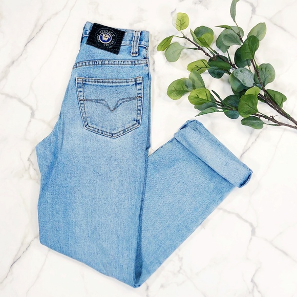 Versace Denim - Vintage 90s Versace High Rise Mom Jeans